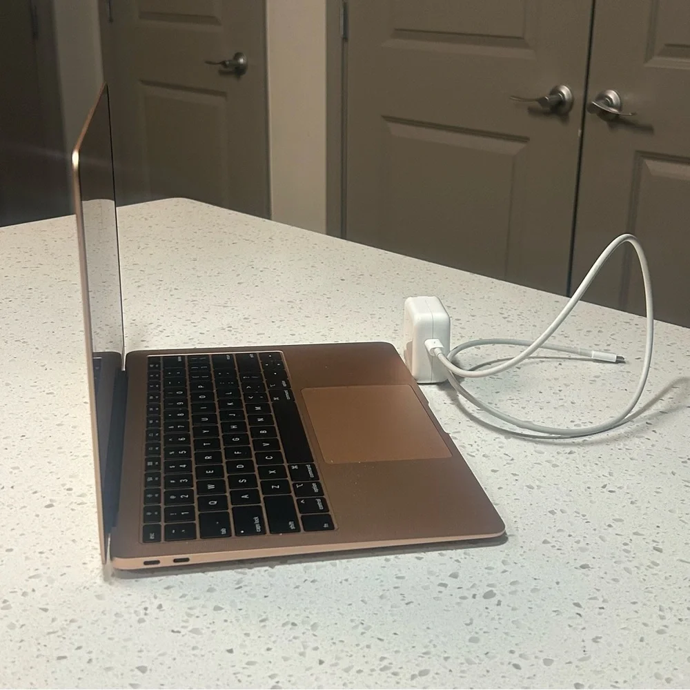Apple MacBook in Rose Gold with Black Keyboard